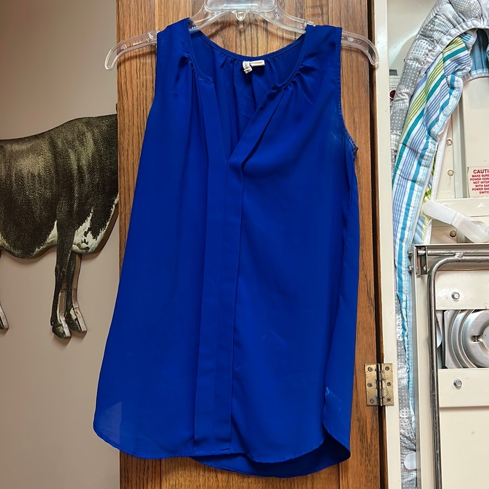 Japna blue tank top